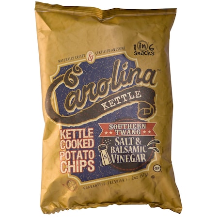 1 In 6 Snacks 1 in 6 Snacks Carolina Salt & Balsamic Vinegar Potato Chips 2 oz Bagged 10605